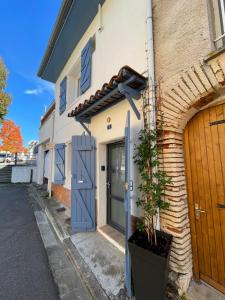 Bygningen som feriehuset ligger i