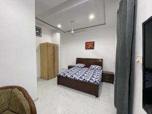 Postel nebo postele na pokoji v ubytování Luciole hebergement