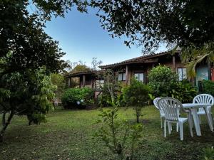 Κήπος έξω από το Encanto do Mar Praia do Rosa