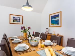 Et opholdsområde på Stepps Cottage