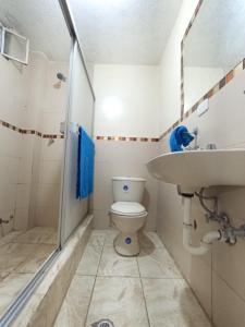 Koupelna v ubytování Sultana de los Andes Apartment + 12 fotografií