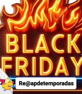 ein Schild für ein Spiel mit einem Feuer darauf in der Unterkunft Rê apdetemporadas em Olímpia 53 o melhor para sua Família Faça ja sua reserva in Olímpia