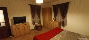 TV/trung tâm giải trí tại Deda Bocin konak