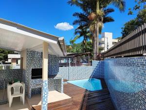 Posezení v ubytování DS2 - 2 Dorm PIscina AR WIFI Churrasqueira - BRUNO KLEMTZ