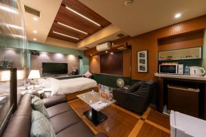 Posezení v ubytování Hotel UKIUKI -Adult Only- 千葉中央
