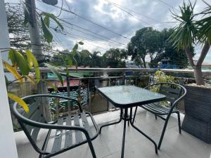 Balkón nebo terasa v ubytování Goldland Caelestis Guest House