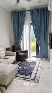 Χώρος καθιστικού στο D'PineA Field Homestay