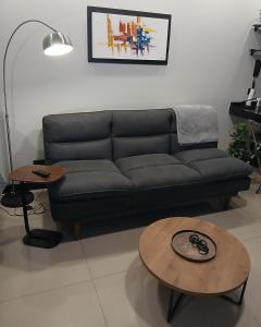 Posezení v ubytování Luxury studio