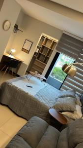 Posezení v ubytování Luxury studio