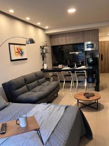 Posezení v ubytování Luxury studio