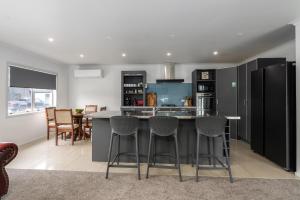 Kuchyň nebo kuchyňský kout v ubytování Barnarch Cottage