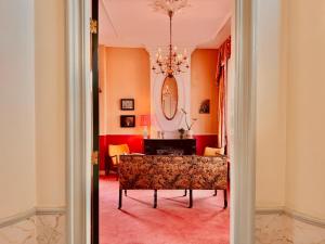 Χώρος καθιστικού στο Villa Abbekerk - Bed & Breakfast