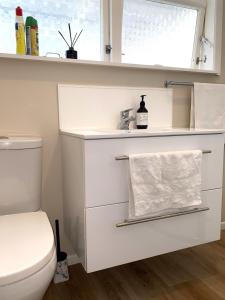 Koupelna v ubytování Birch Court - Harakeke