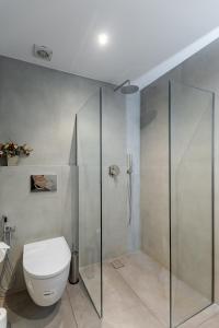 Koupelna v ubytování Villa Avona, Kastraki Naxos, by NaxosVibe