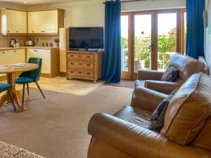 Χώρος καθιστικού στο Castle Clover