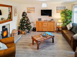 TV a/nebo společenská místnost v ubytování Lilypots