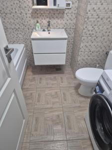 Koupelna v ubytování C&C apartments