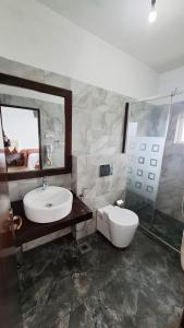 Koupelna v ubytování The Venice Royal Bungalow Nuwaraeliya + 35 fotografií