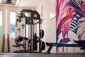 Γυμναστήριο ή/και όργανα γυμναστικής στο Hotel Bellevue