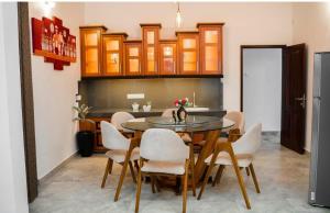 Kuchyň nebo kuchyňský kout v ubytování Nade Villas Galle