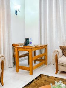 Posezení v ubytování Meiran Apartments