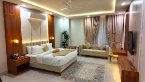 Μια τηλεόραση ή/και κέντρο ψυχαγωγίας στο Seabreeze Residencia +6 φωτογραφίες