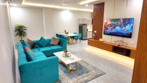 Μια τηλεόραση ή/και κέντρο ψυχαγωγίας στο Seabreeze Residencia