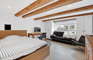 TV a/nebo společenská místnost v ubytování Fiskerhus