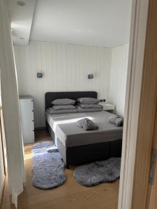 Ένα ή περισσότερα κρεβάτια σε δωμάτιο στο Les Chardons 1