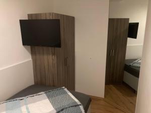 Postel nebo postele na pokoji v ubytování Apartment, Zimmer, Ferienwohnung