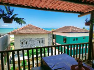 Nespecifikovaný výhled na moře nebo výhled na moře při pohledu z prázdninového domu