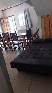 Postel nebo postele na pokoji v ubytování Residencial Praia Quente casas