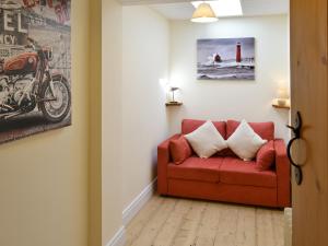 Et opholdsområde på South View Cottage