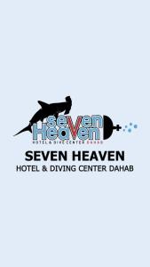 a logo for a hotel and driving center clinic at Seven Heaven Hotel And Diving Center in Dahab
