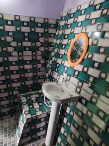 Koupelna v ubytování Ganesh home stay