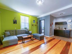 Posezení v ubytování Zuzia Apartment - 50 m od Rynku + 9 fotografií