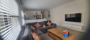 Et tv og/eller underholdning på Propriedade privada Sao Martinho