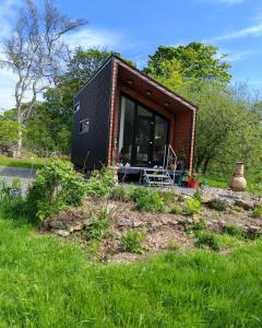 Zahrada ubytování Hilltop Cabin