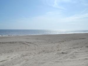 Wainfleet All SaintsにあるSalem View - E5461の砂の足跡が残る空の海岸