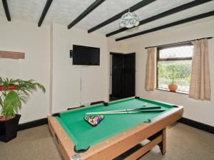 Biliár nebo kulečník v ubytování Tomfield Cottage