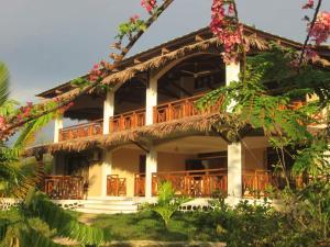 Zahrada ubytování Villa Makoa