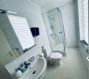 Koupelna v ubytování Stay&joy