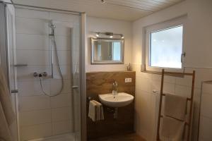 Koupelna v ubytování Ferienhaus Jutta am Bodensee