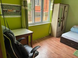 Postel nebo postele na pokoji v ubytování Manaalaya + 1 fotografie