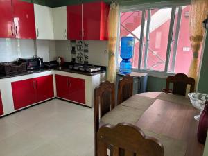 Kuchyň nebo kuchyňský kout v ubytování Manaalaya