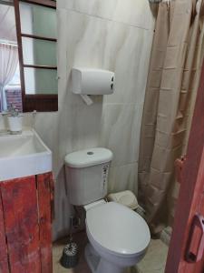 Ένα μπάνιο στο Hospedaje Mágico Arcángel