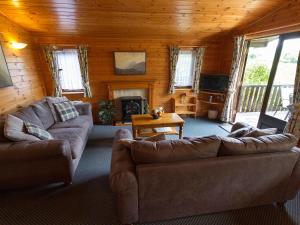 Posezení v ubytování Whiteside Lodge At Burnside Park