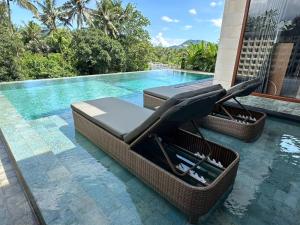 Πισίνα στο ή κοντά στο Uma Swari Suites Villa Sidemen