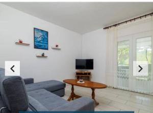 TV a/nebo společenská místnost v ubytování apartmani Ivan & Mirjana 1
