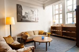 Χώρος καθιστικού στο Hanse House Wismar